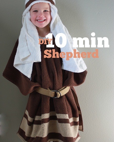 diy nativity costume