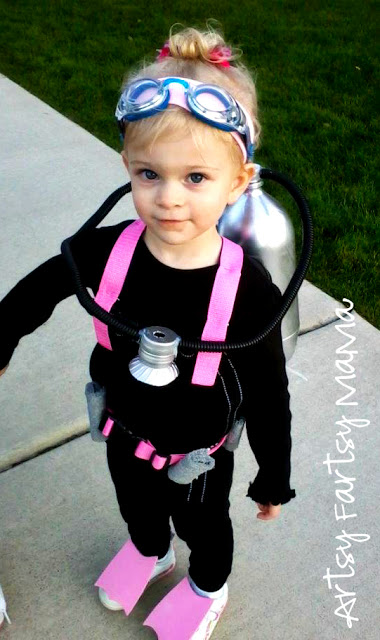 KIDS: Homemade Scuba Diver Costume - Really Awesome Costumes