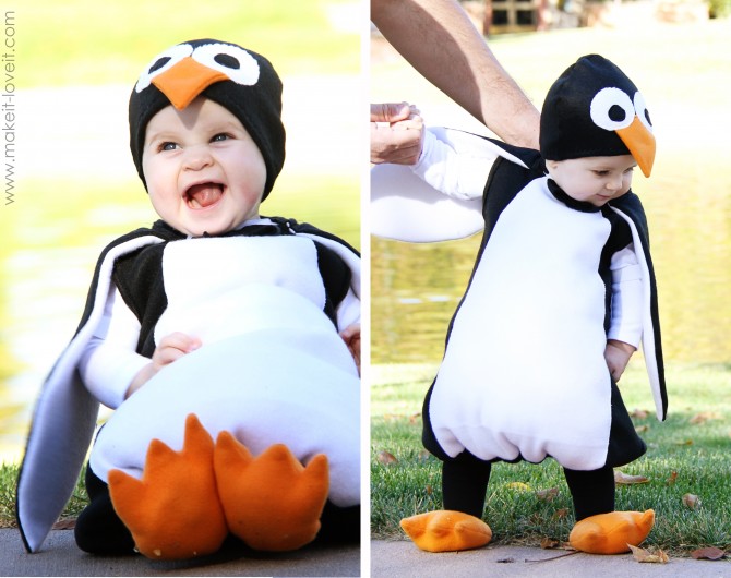 New Kids Penguin Costume 