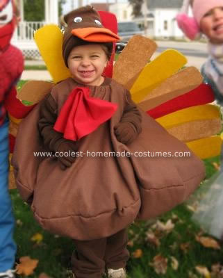 diy turkey costume