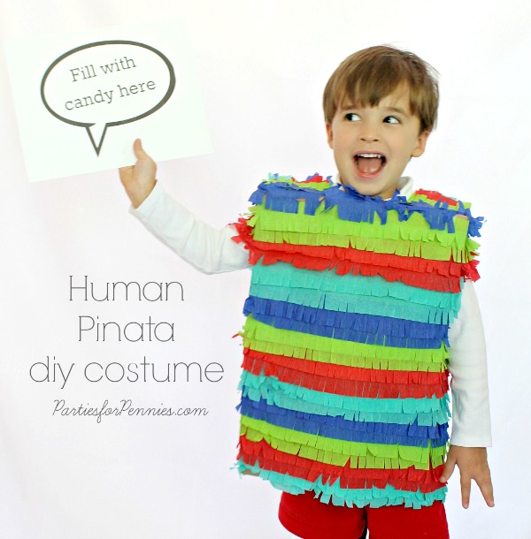 DIY Pinata costume