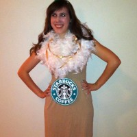 DIY Starbucks costume