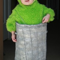 DIY Oscar the Grouch costume