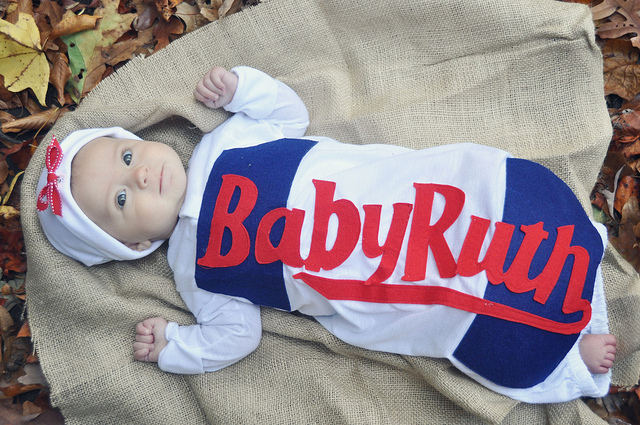 DIY Baby Ruth costume
