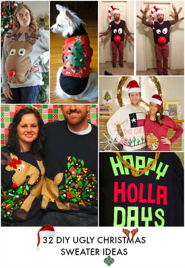 DIY Ugly Christmas Sweaters