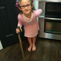 DIY Grandma costume